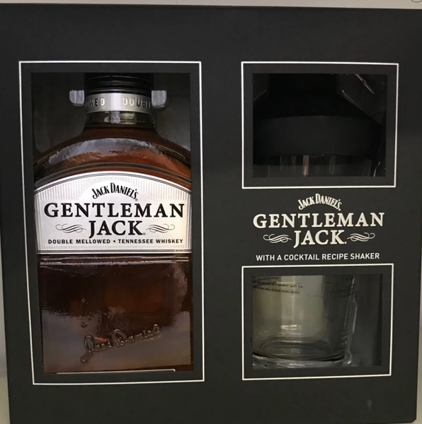 Jack Daniels Gentleman Jack Whiskey with Shaker