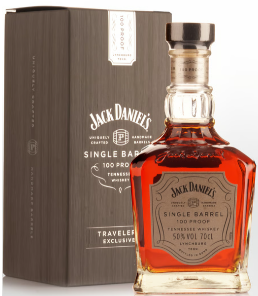 Jack Daniels Single Barrel 100 Proof Travelers Exclusive